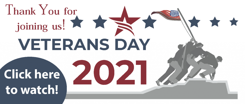 Veterans Day Web Banner 2021 Post Event Slider